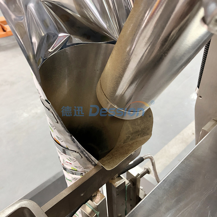 Small Pouch Bag 1.2KVA Detergent Powder Packing Machine