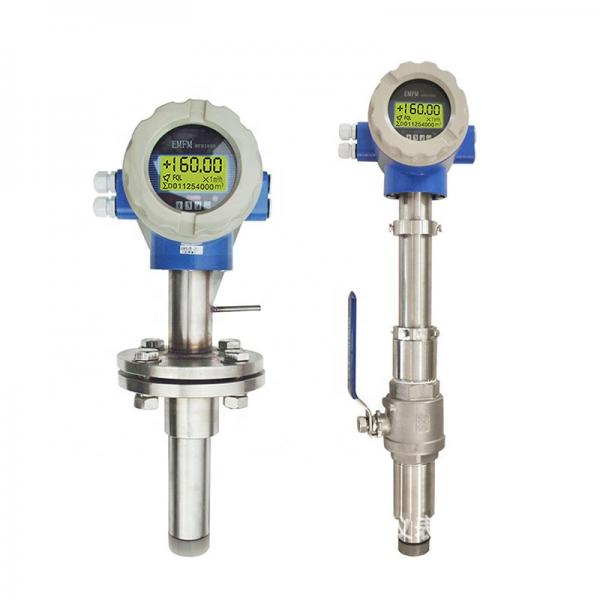 Insertion Electromagnetic Flowmeter, Hot Tap Installation for Large Pipe Lines, Water Wastewater Flow Measurement