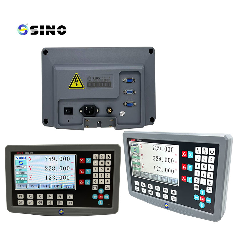 SDS2-3VA 3 Axis Milling Lathe LCD DRO Digital Readout Linear Scale Optical Encoder