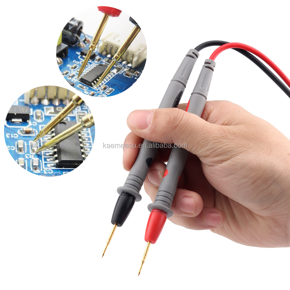Factory Digital Multimeter Pen Probe Test Cable Lead 1000v 20a Cable Tester Lead Probe Wire Pen