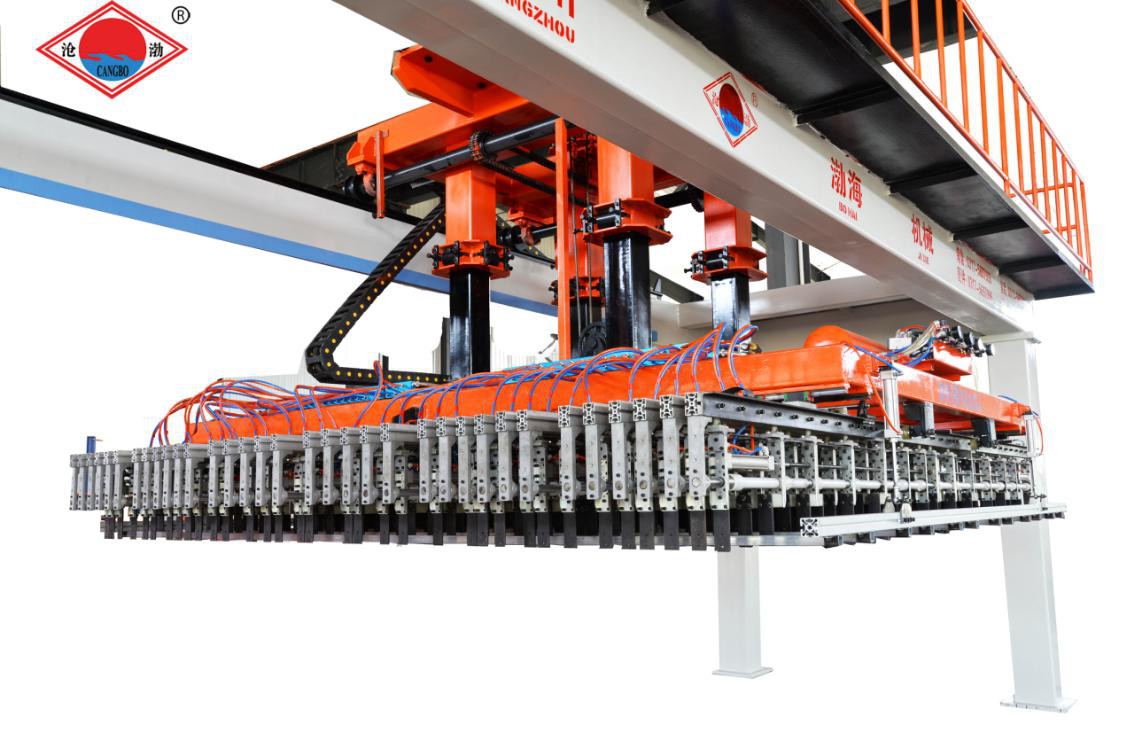12000×5100×5300mm Full Auto Robotic Arm Brick Stacking Equipment