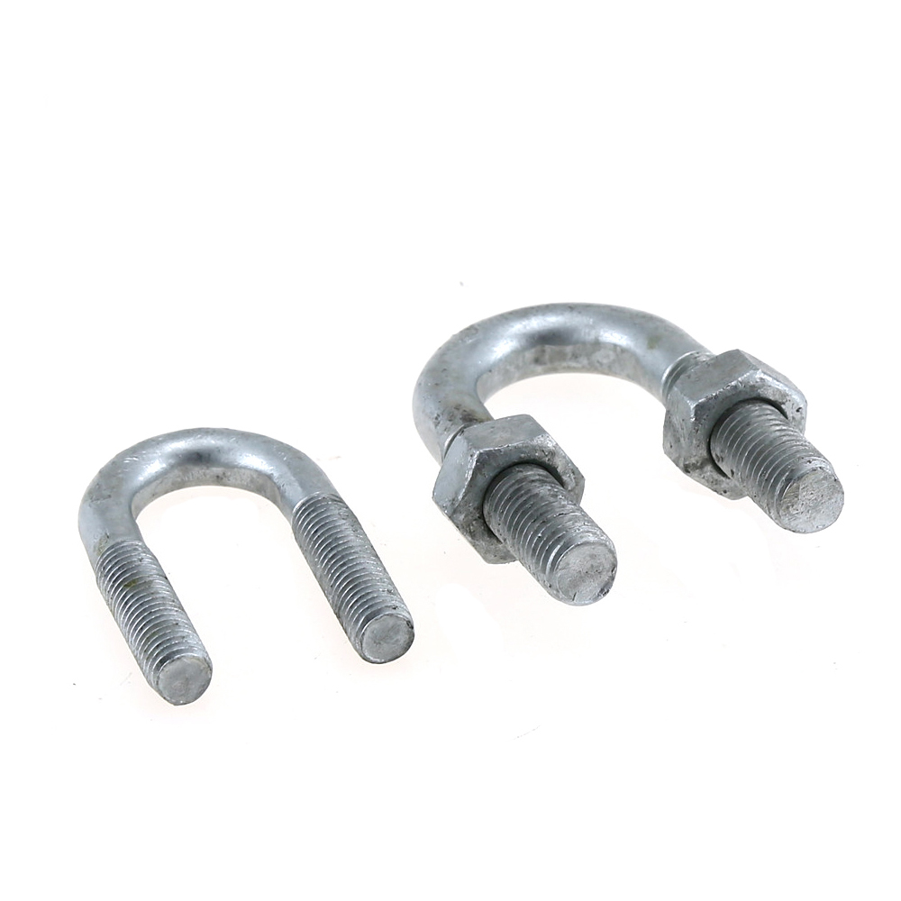 Customized Request 4 Inch 2 1 2 Steel Galvanized Clamping Square Heavy Duty Pipe Tractor Supply Carbon Fiber U Bolts