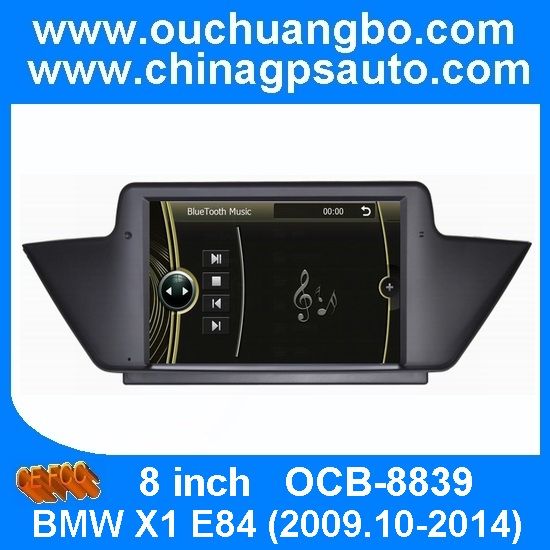 Ouchaungbo BMW X1 E84 car DVD (2009.10-2014) with auto radio gps navigation iPod OCB-8839