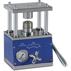 Buy cheap Manual Powder Press Machine Coin Cell Crimper 8T Pressure product