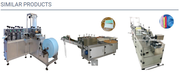 Doctor And Nurse Use Surgical Nonwoven Disposable Mob Cap Making Machine