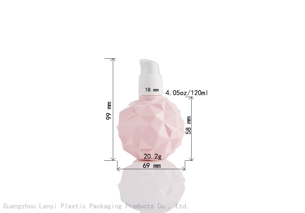 Perfume 4.05oz 120ml Plastic Cosmetic Lotion Bottle