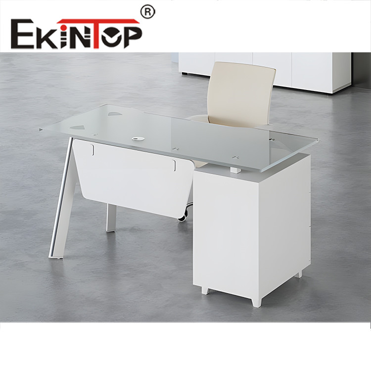 glass gaming desk