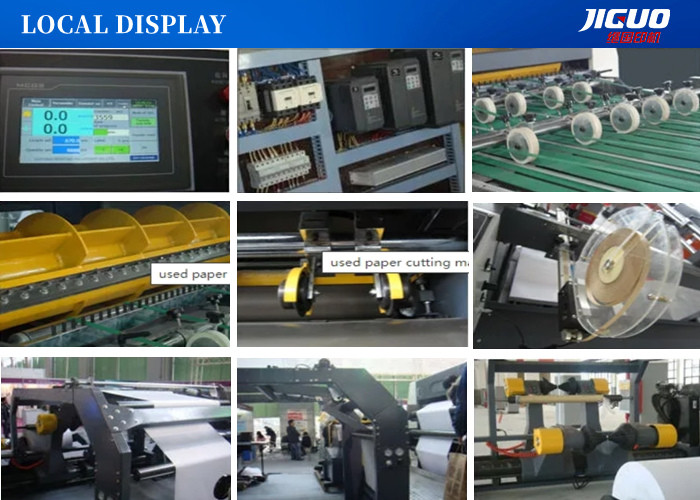 Automatic Paper Roll Cutting Machine 1400mm Width Roll To Sheet Cutter