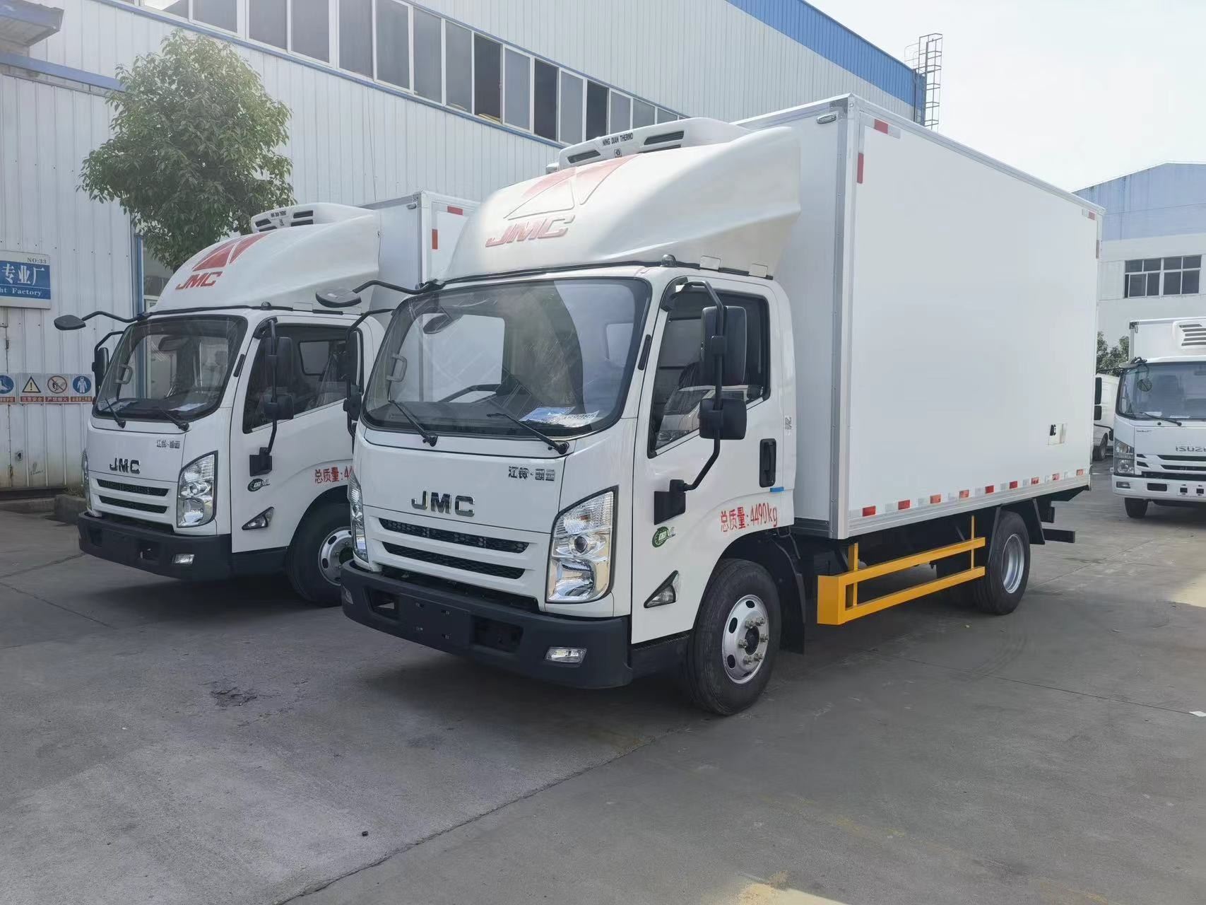 2 Axles Vaccine Refrigerator Box Truck 110km/H 4x2 Mini Freezer Truck