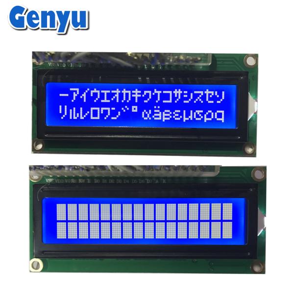 16x2 LCD Display Module Character 1602 STN Blue Background White Backlight