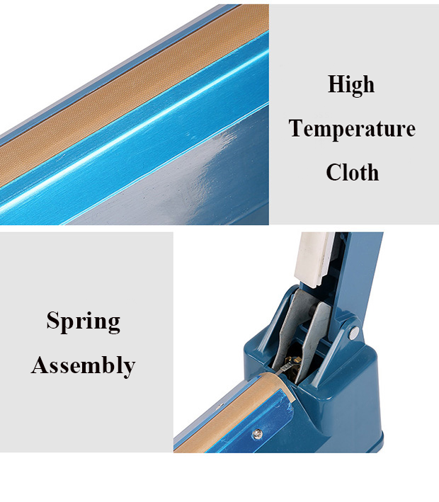 DUOQI SF-200P Manual Plastic Bag Sealer Home Use Corrosion Resistance