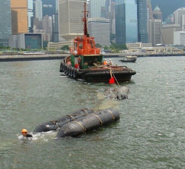 ISO14409 Standard Marine Ship Rubber Airbag With HDG Accessories