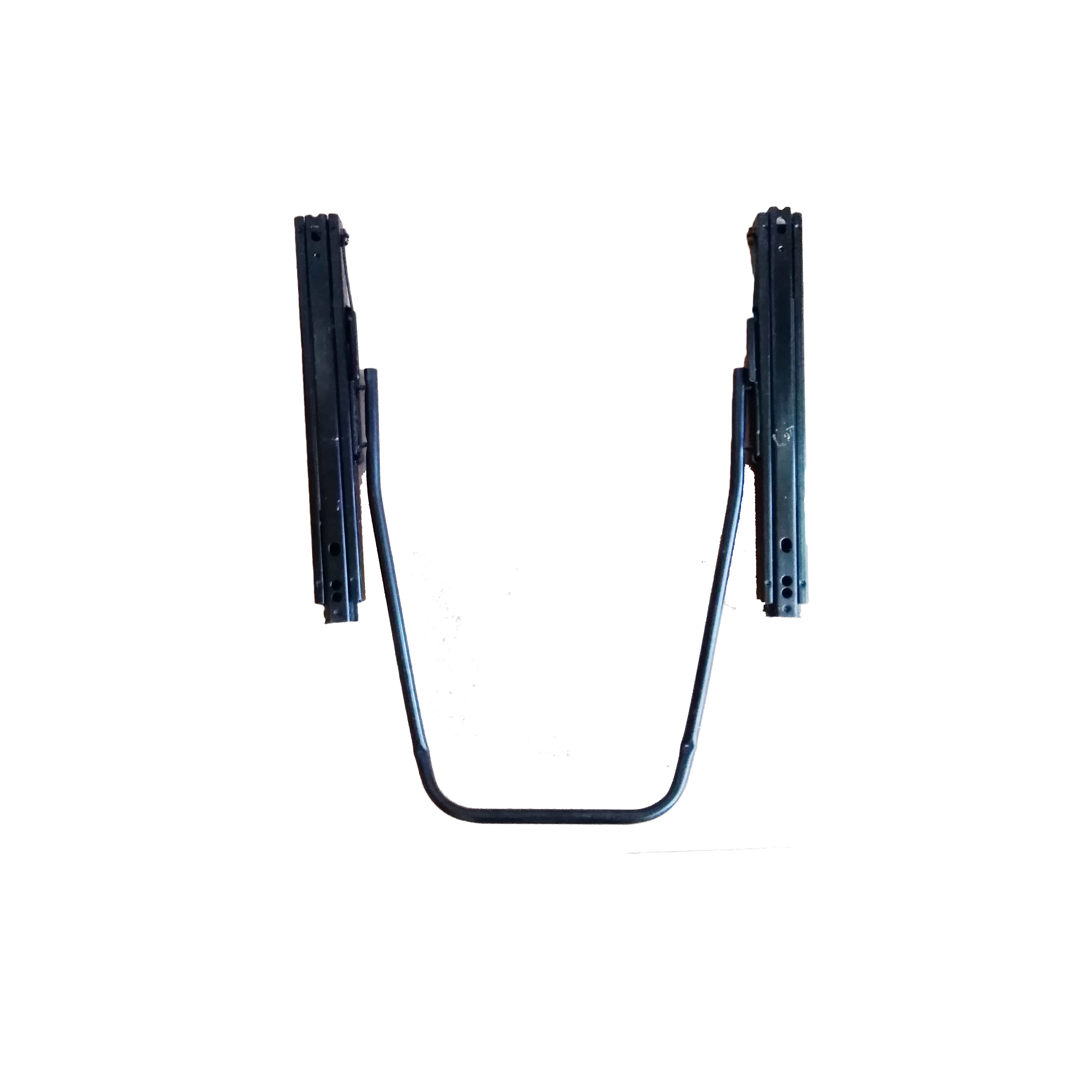 vehicle seat rails double lock manual car seat rail caravan seating two side pitch sliding with the length of 355mm
