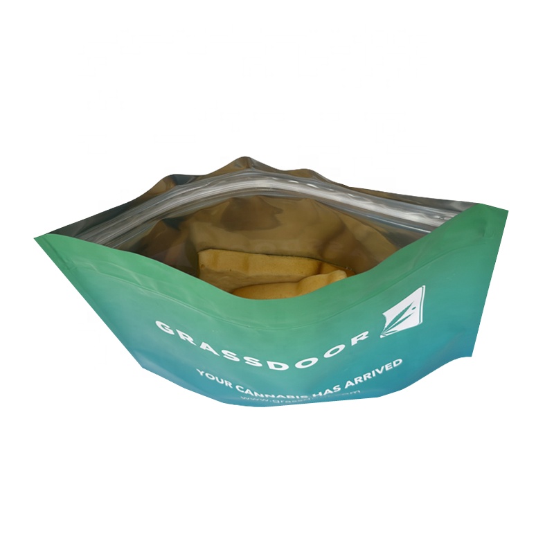 Custom Printed Stand Up Zipper Bag For Pumpkin Sesame Chia Seeds Packaging Pouches