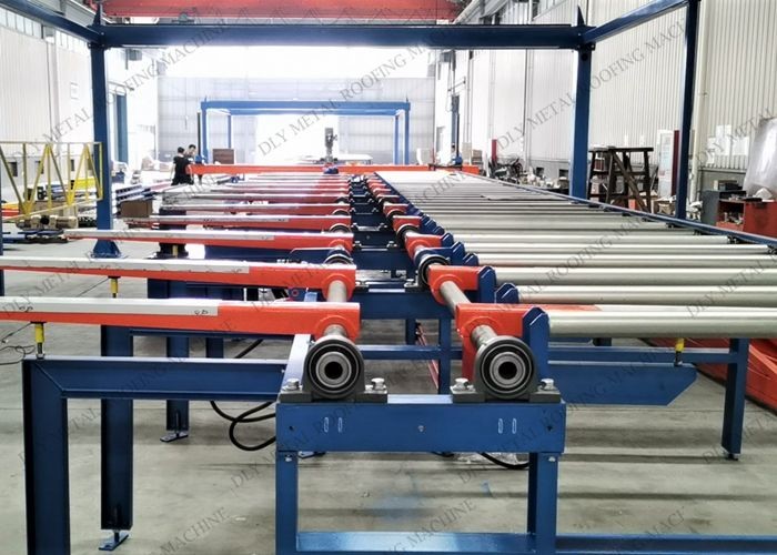 300kw Sandwich Panel Making Machine 16m Standing Seam Metal Roof Equipment