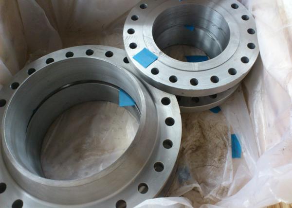 Quality Long Weld Neck Stainless Steel Pipe Flange Plate Class 150LBS ~ 3000LBS Rate for sale