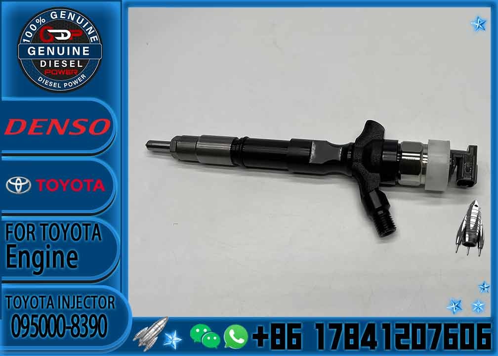 High Quality Diesel Fuel Injector Nozzle 23670-30280 Common Rail Injector 095000-8390