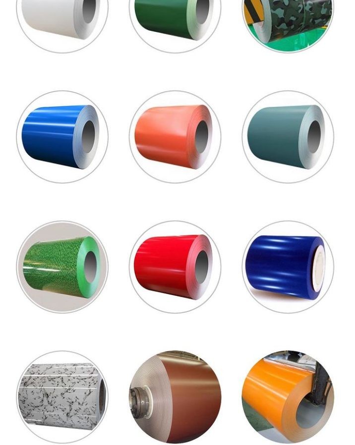 RAL color prepainted galvanized steel coil PPGI DX51 Dx53d Z275 0.35mm ppgi galvanized steel coil for roofing sheet