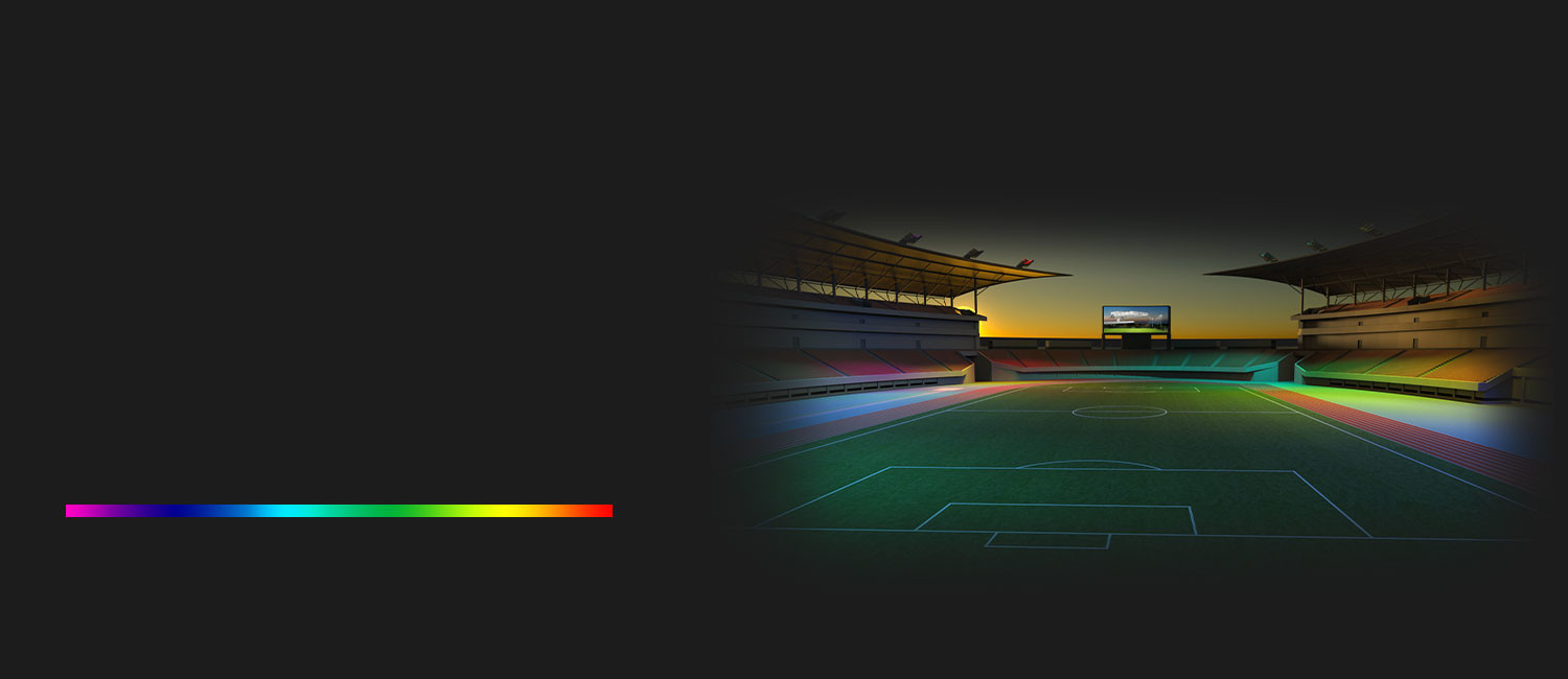 750W LED High Mast Light Asymmetric LED Lighting Stadium IK09