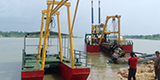 Leader Dredger Cutter Suction Dredger Equipment Diesel Power Engine With Inside Pump