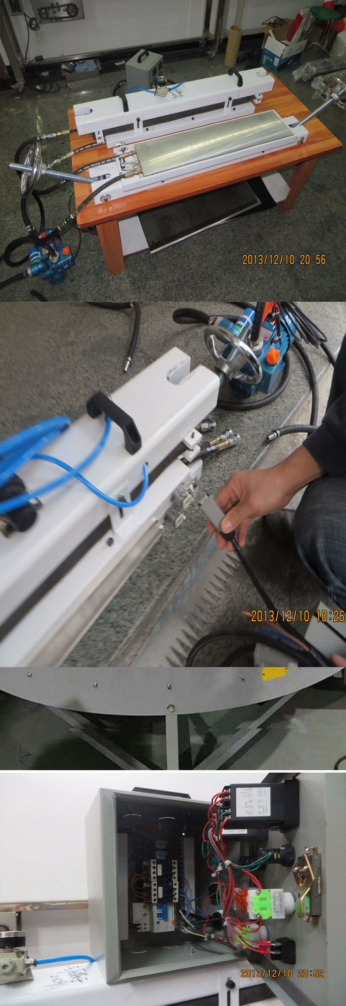 High Speed Conveyor Belt Jointing Machine , Conveyor Belt Splicing Equipment