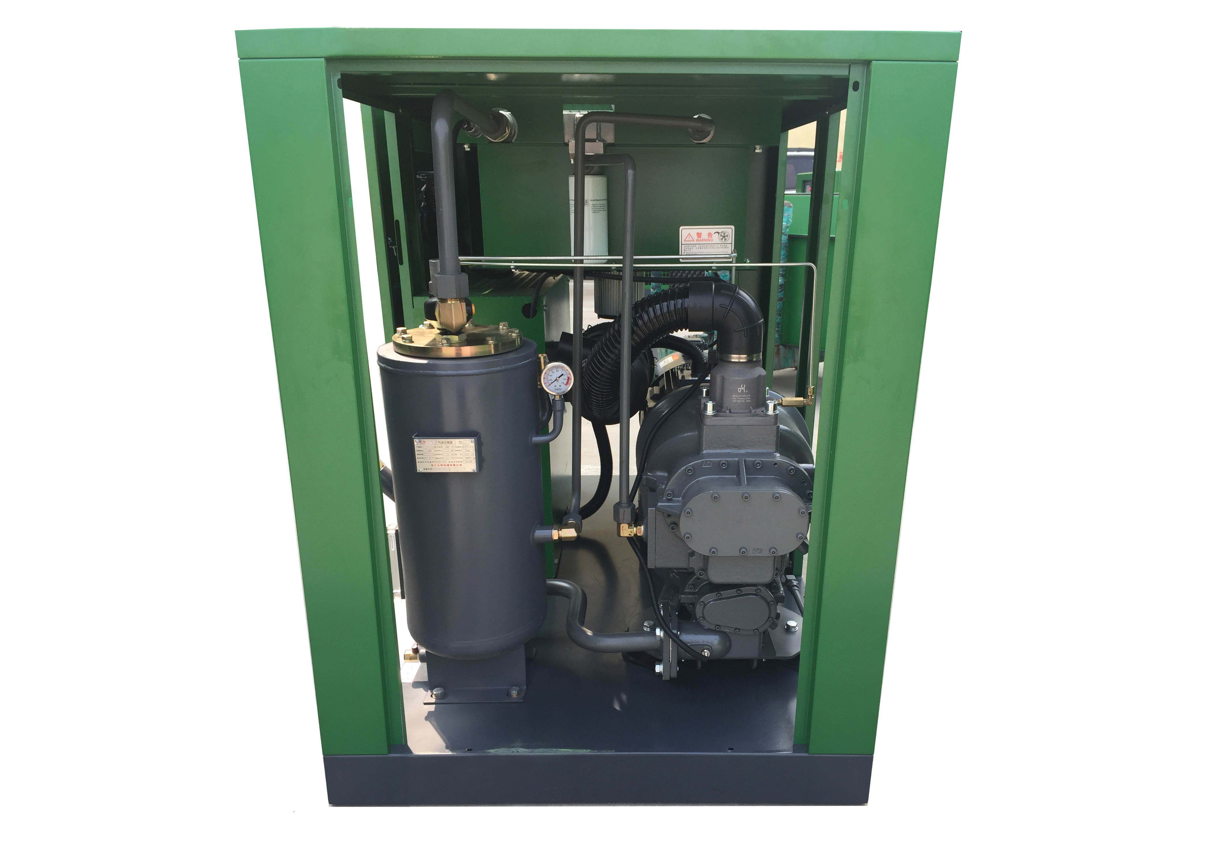 55KW Two Stage Screw Air Compressor 7.5~10.5 m³/min 1900mm * 1240mm * 1700mm