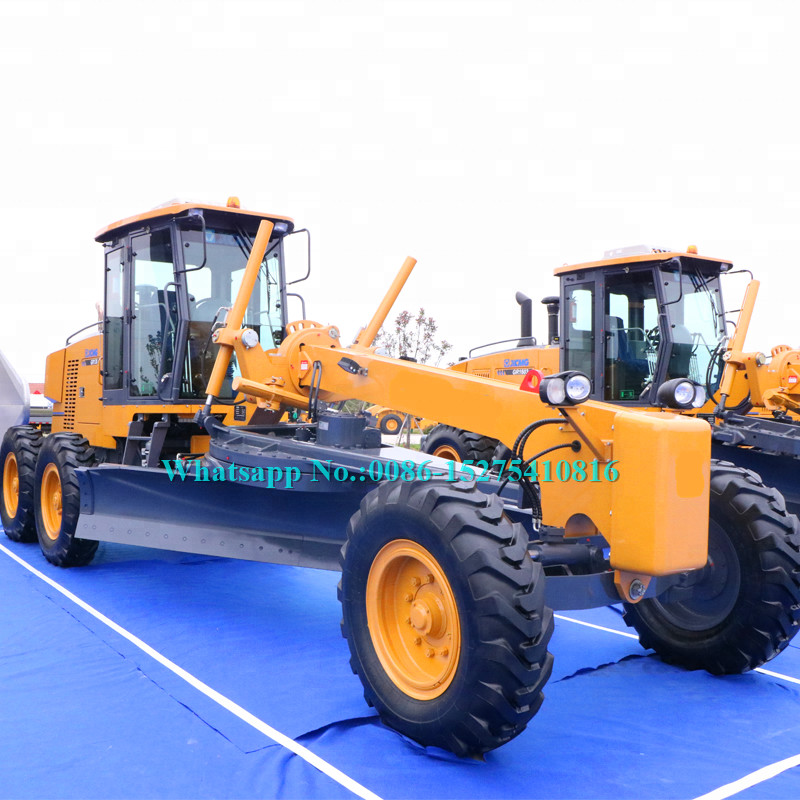 GR135 130HP 11000kg Tractor Dirt Road Grader Machine With Cummins Engine