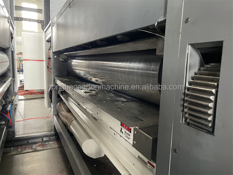 Flexo Plate Printer Slotter Die Cutter Machine for Corrugated Box Pizza Box Making