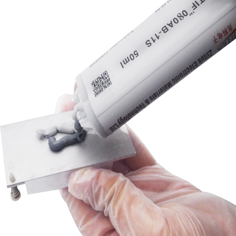 TIF080 AB-11S High Thermal Conductive Two Component 8.0W/MK Thermal Gel For Telecommunications