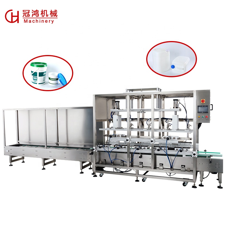 5 Nozzle Liquid Fertilizer Filling Machine for Machinery Repair Shops Performance