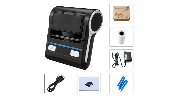Supermarket Receipt High Speed Line Printer 80mm Bluetooth Thermal Printer With Auto Cutter