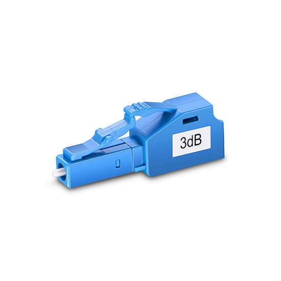 LC APC Fiber Optic Attenuator 5dB 10dB Fixed Male-Female for Fiber Adapter Connectors