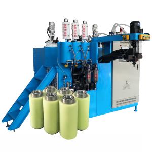 Buy cheap Urethane Wire Guide Rollers Coating Machine Elastomer Polyurethane Casting Machine product