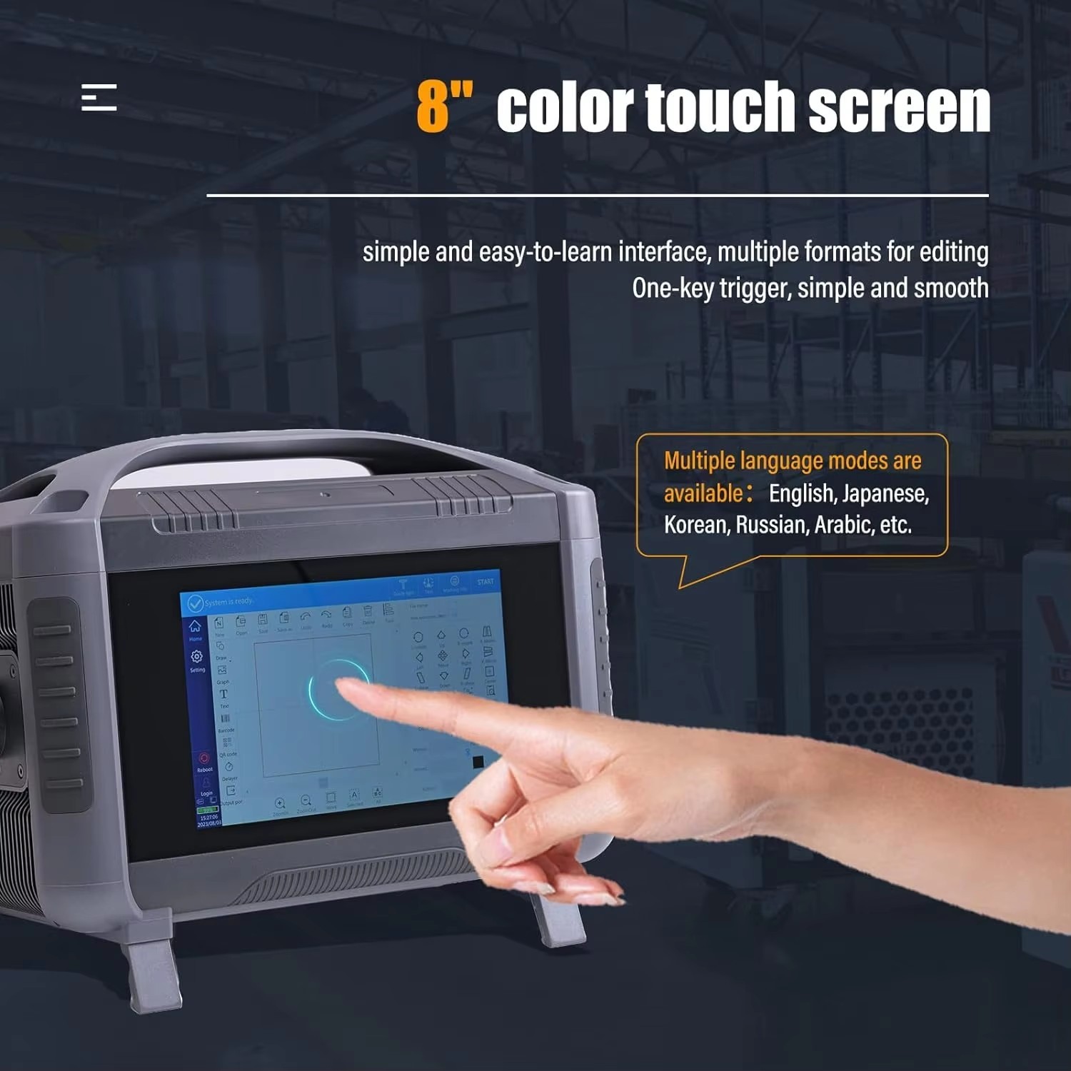 Mini Portable Hand-Held Fiber Laser Marking Machine For Metal 20w 30w Deep Engraving 50w Fiber Laser Marking Machine