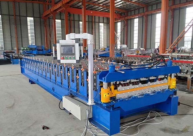 IBR Trapezoidal Sheet Roll Forming Machine