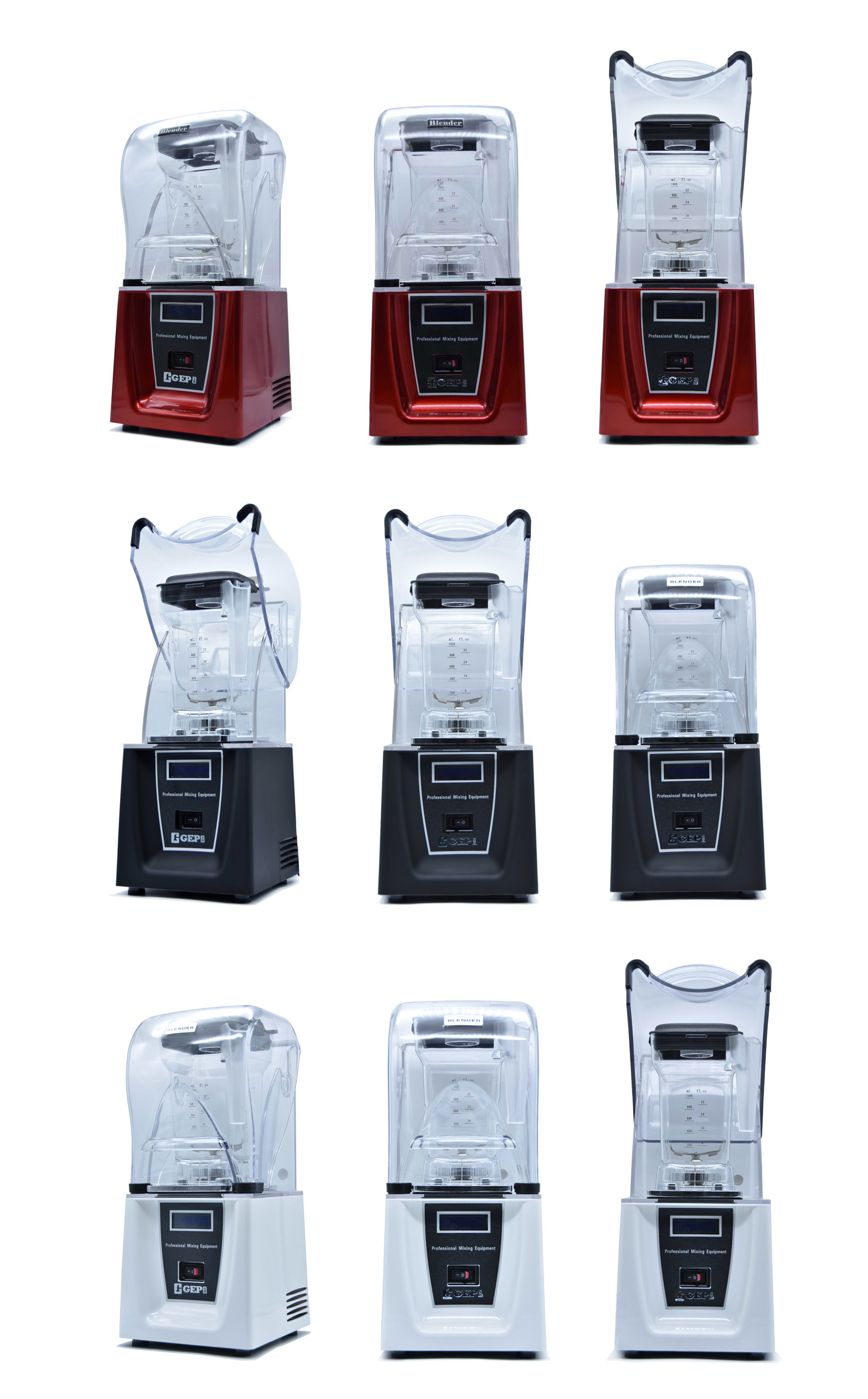 Low Noise Smoothie Blender with Pure Copper Motor Professional Kitchen Equipment