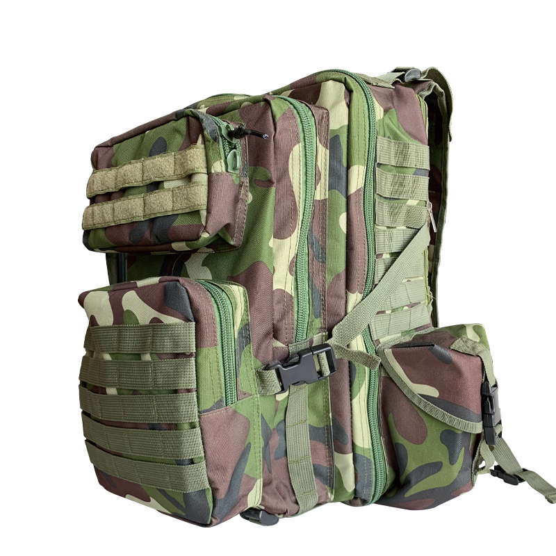 Comfortable and Versatile 60L Khaki Backpack for Outdoor Training Camping Traveling