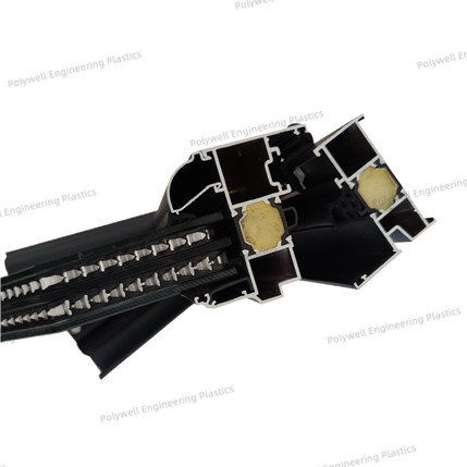 Customized Shape Polyamide PA66 GF25 Thermal Break Strip for Doors and Windows