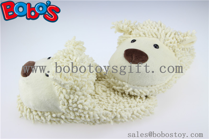 Cartoon Warm Women Slipper Plush Stuffed Sheep Indoor Shoes