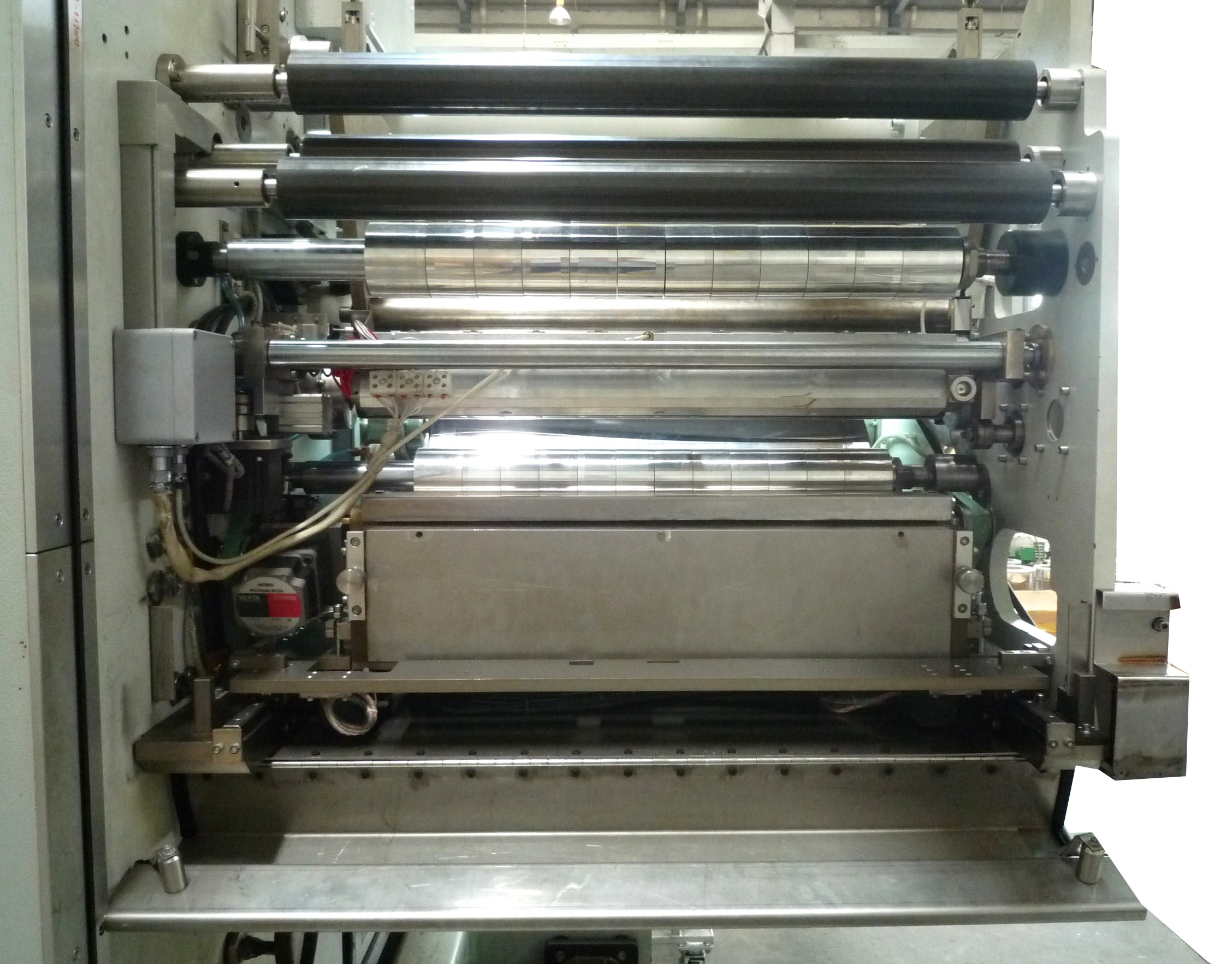 PET Film 1200mm Vacuum Metallizing Machine , Film Coating Machine