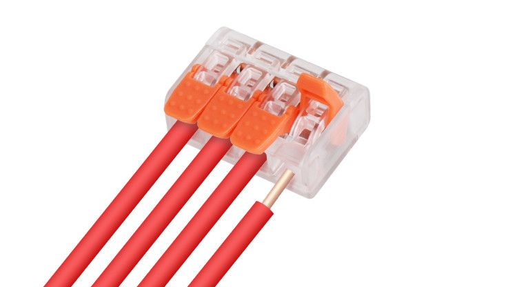 Plug In Terminal Home 19.4x24.1x9.7mm Quick Wire Connectors