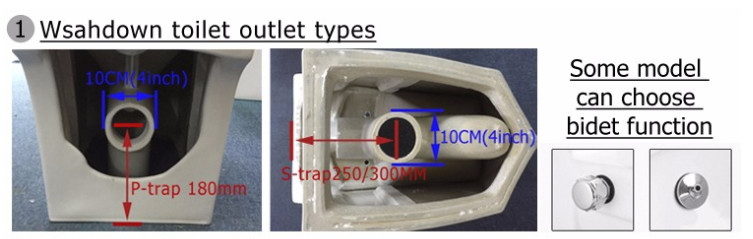 Hotel Bathroom Equipment Floor Mounted Bidet , Women Toilet Self Cleaning Ceramic Bidet