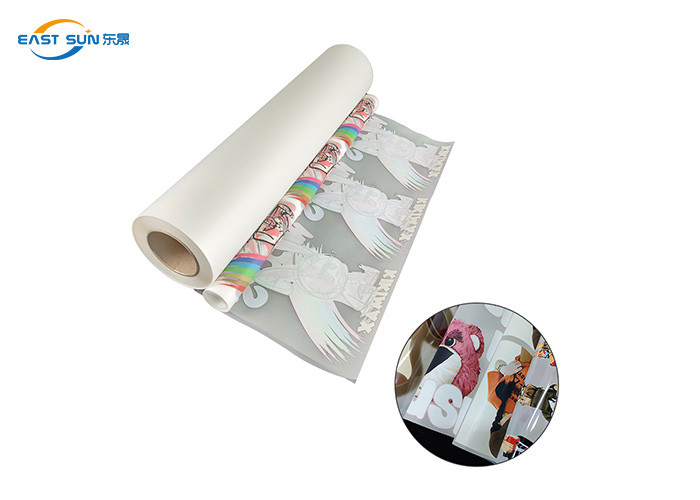 Hot Peel Heat Transfer Single Side Matte DTF Film Roll PET DTF Film For Tshirt