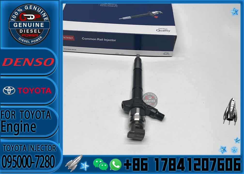 Common Rail Injector 0950007280 095000 7280 Diesel Injection Pump 095000-7280 For Toyota