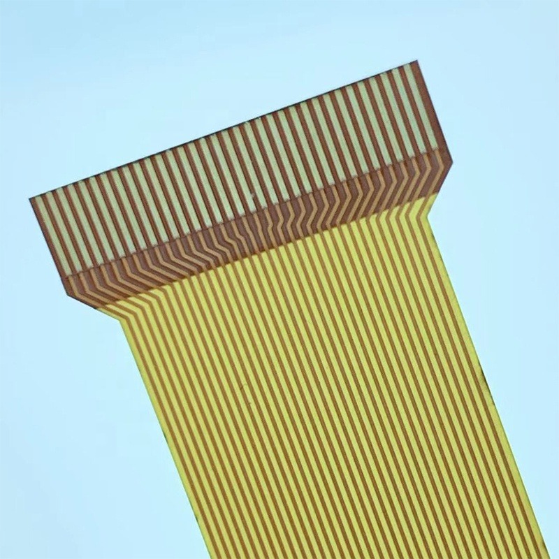 Flat Polyimide FPCB Cable , FPC Flex Cable 1 - 6 Layers For Smart Robot
