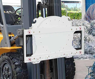 435 To 1555mm Slab Side Shift Forklift Attachment No Arm Clamps