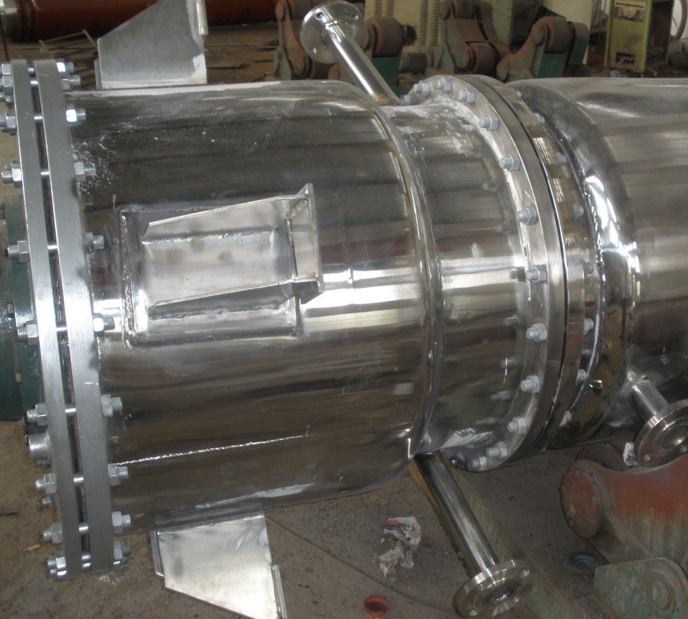 20m2 Scraper Thin Film Evaporator Industrial Agitator Vacuum Distillation