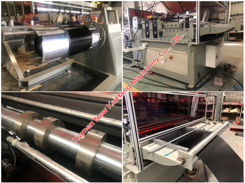 Metal Sheet 0.3 - 1.0 * 1250mm Steel Slitting Machine Line With Re-Coiler