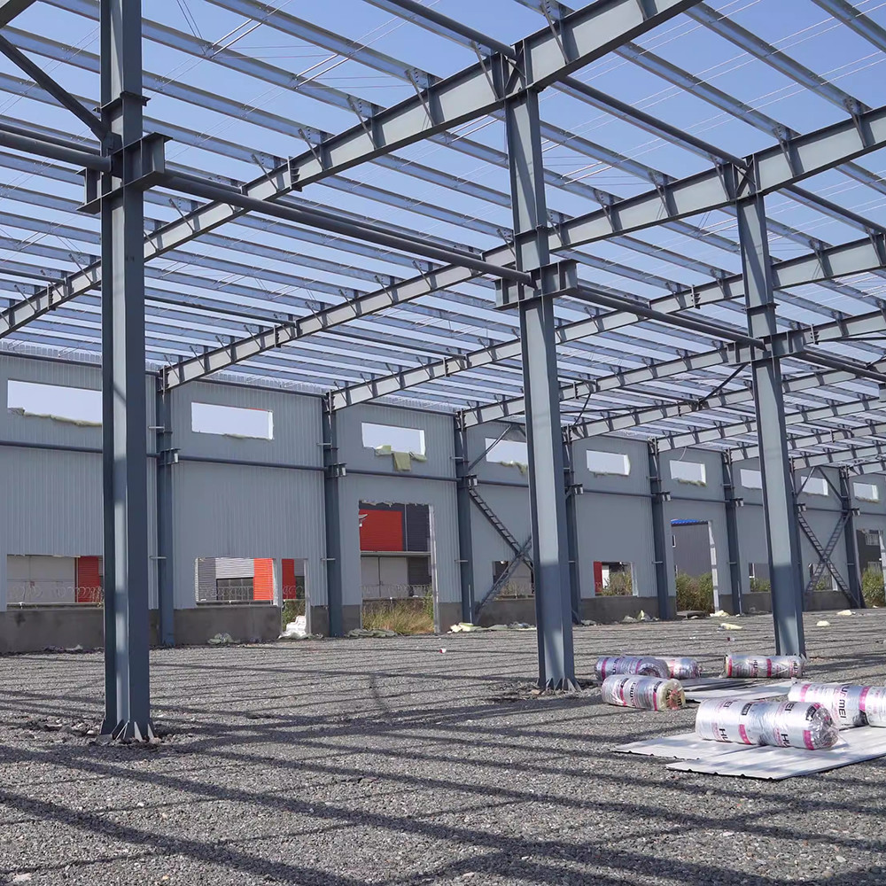 Durable Prefab Steel Frame Warehouse Construction Industrial Pre Engineered Metal Buildings