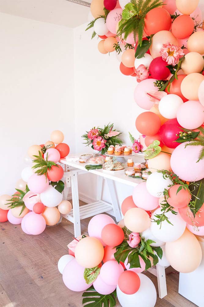 100 Pcs Balloon Party Decorations Long Lasting Helium Balloons Non Toxic